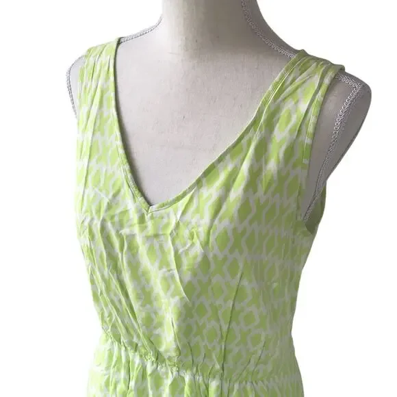 Lined Gap Geometric Print Dress - Picture 3 of 8